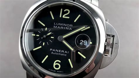 panerai 299k|Panerai Luminor Marina PAM 299 Panerai Watch Review.